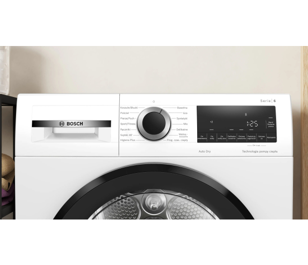ZESTAW Bosch Suszarka WQG243DKPL+Pralka WGG242ZKPL+Łącznik WTZ2741 - 1551487 - zdjęcie 12
